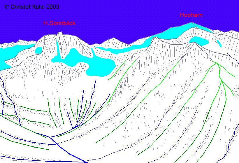 The landslide of Kolm-Saigurn near Rauris